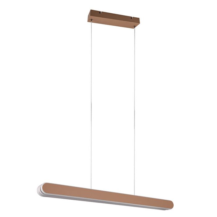 Lampada a sospensione design in ottone, Dwayn, 48W, bianco regolabile tra caldo e freddo LED, controllo touch