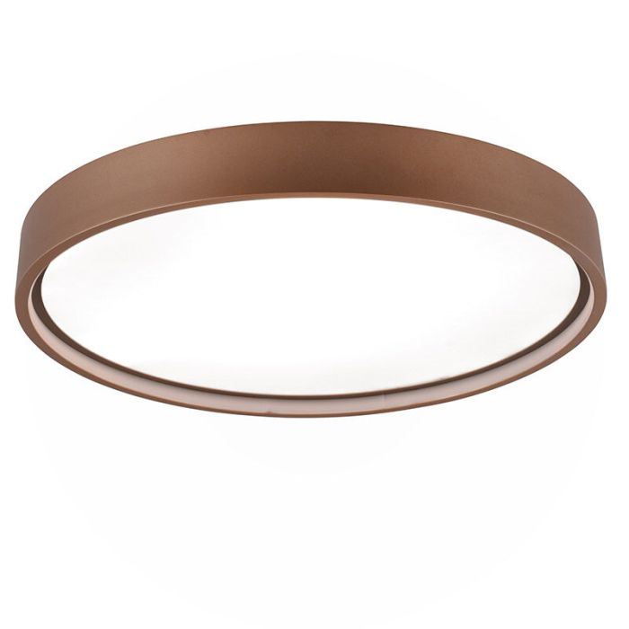 Plafoniera moderna tortora, Destin, 29W, bianco regolabile tra caldo e freddo LED