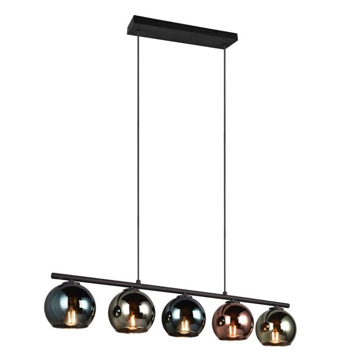 Lampada a sospensione design multicolore, Glenda