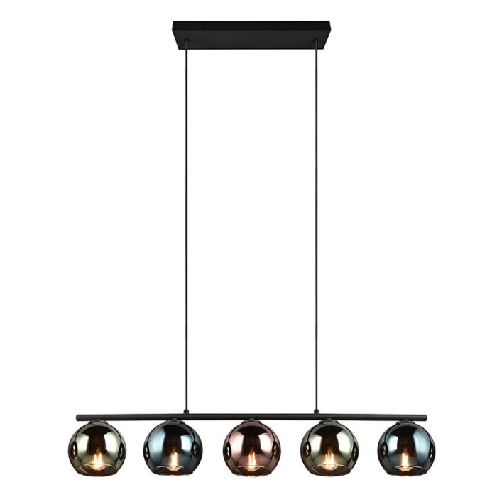 Lampada a sospensione design multicolore, Glenda
