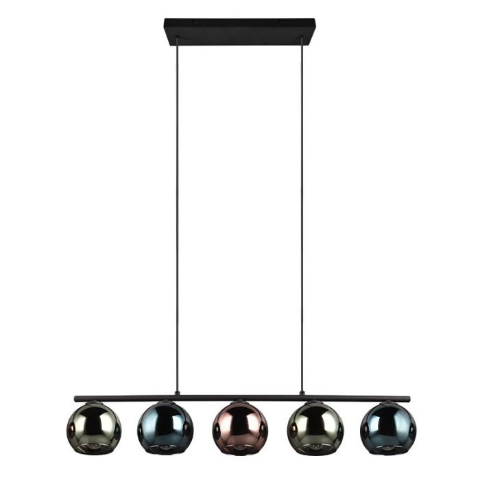 Lampada a sospensione design multicolore, Glenda
