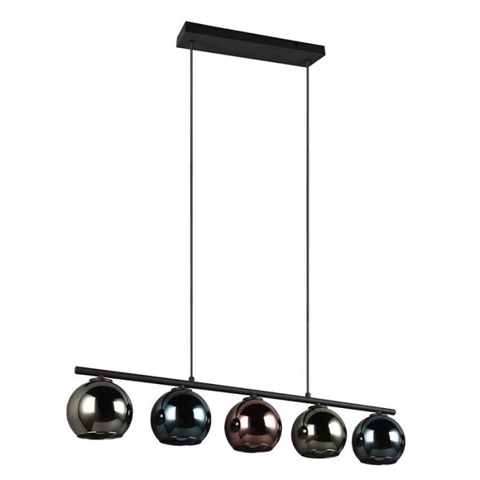 Lampada a sospensione design multicolore, Glenda