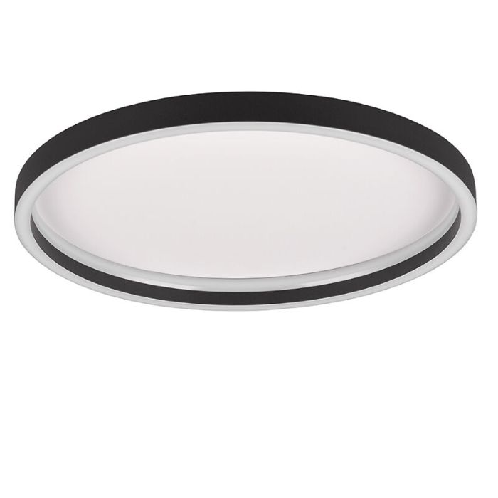 Plafoniera design nera, Gilbert, 20W, 3000K LED