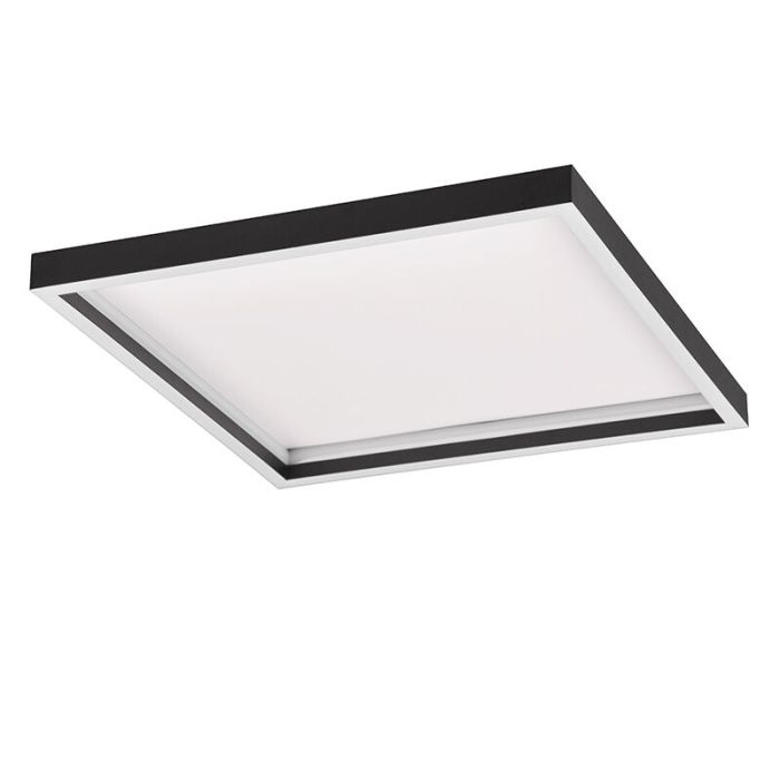 Plafoniera design nera, Gilbert, 20W, 3000K LED