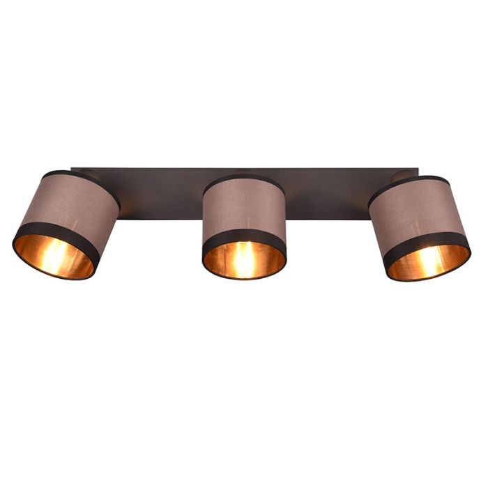 Faretto da soffitto moderno tortora, Denley