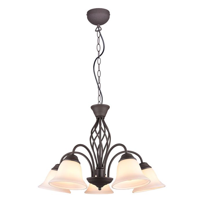 Lampadario classico color ruggine, Detroit