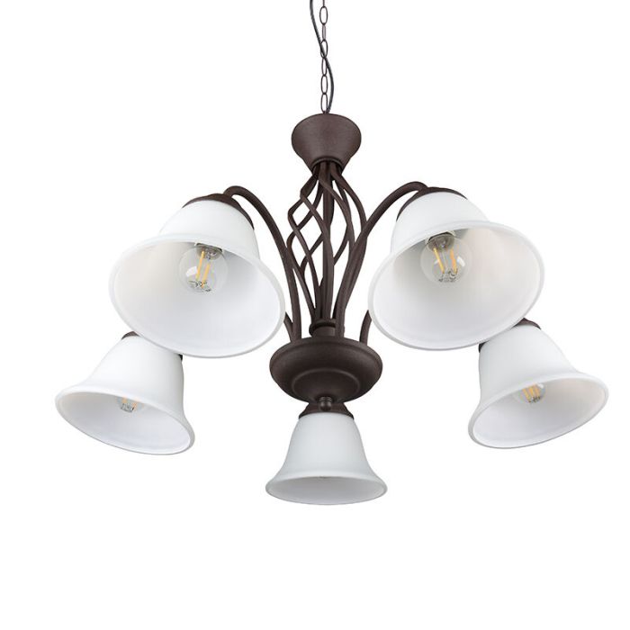 Lampadario classico color ruggine, Detroit