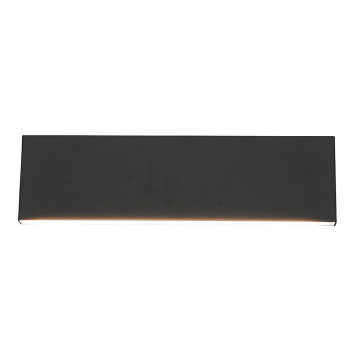 Lampada da parete up down moderna antracite, Coscon, 6W, 3000K LED