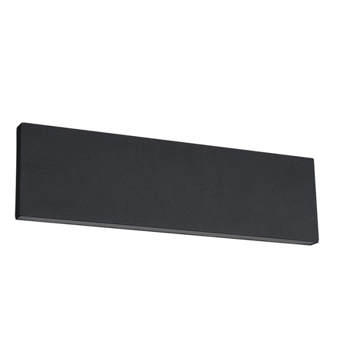 Lampada da parete up down moderna antracite, Coscon, 6W, 3000K LED