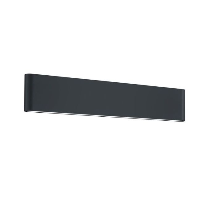 Lampada da esterno moderna antracite, Bridlington, 8W, 3000K LED, IP54