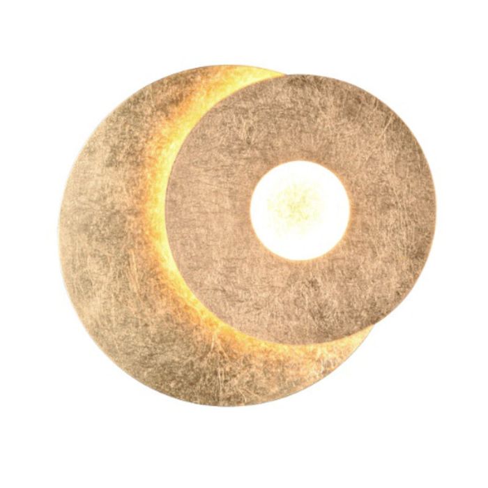Applique da parete design dorata, Ting, 6W, 3000K LED