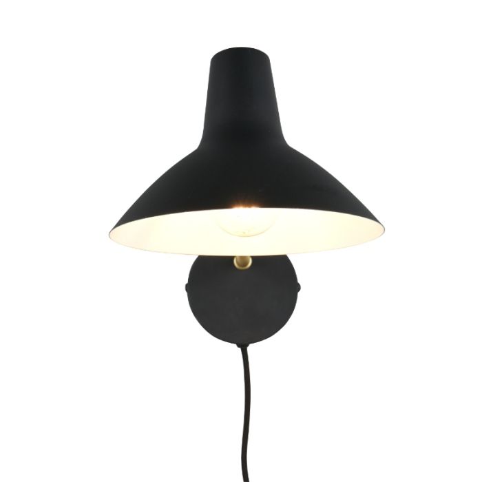 Applique da parete classica nera, Merit