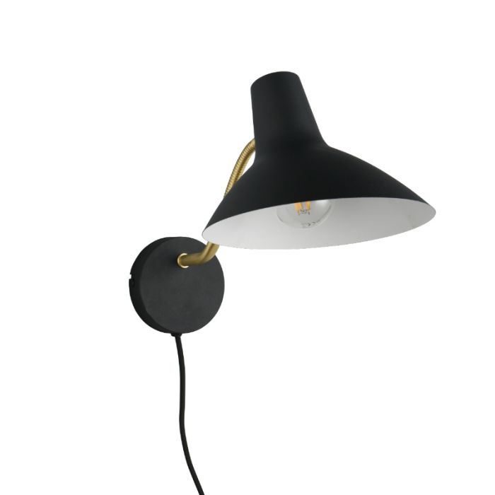 Applique da parete classica nera, Merit