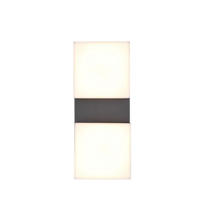 Lampada da esterno moderna antracite, Liron, 7W, 3000K LED, IP54
