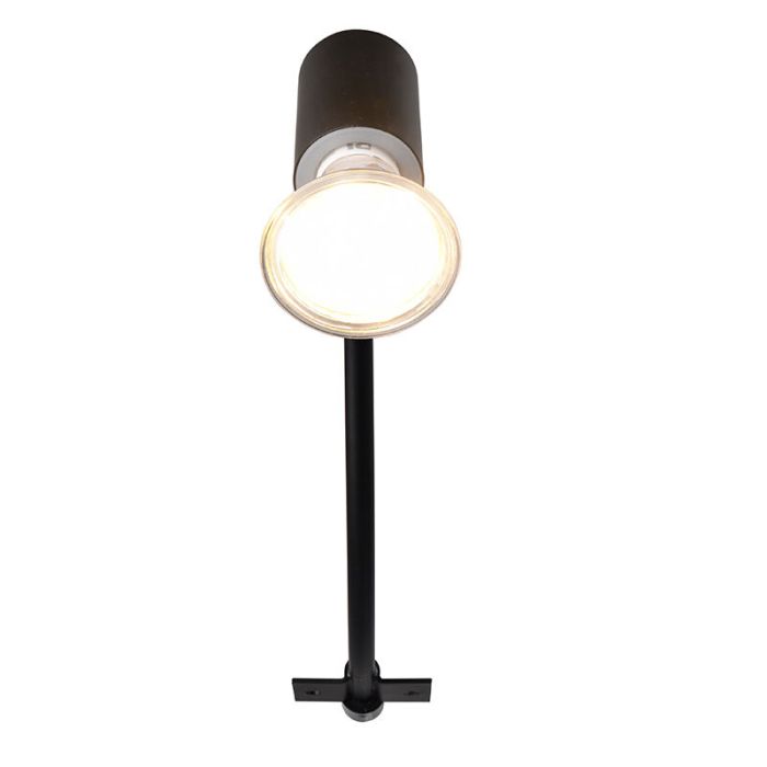 Applique per bagno moderna nera, Martika, IP44