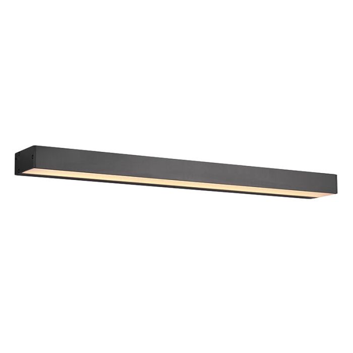 Applique per bagno moderna nera, Basma, 8W, 3000K LED, IP44