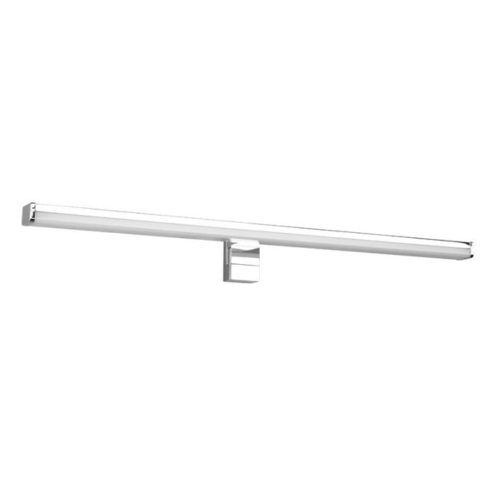 Applique da parete moderna cromata, Celal, 11,5W, 3000K LED, IP44