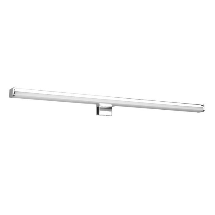Applique da parete moderna cromata, Celal, 11,5W, 3000K LED, IP44