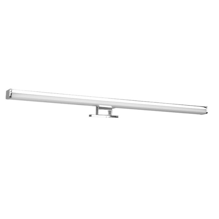 Applique da parete moderna cromata, Celal, 11,5W, 3000K LED, IP44
