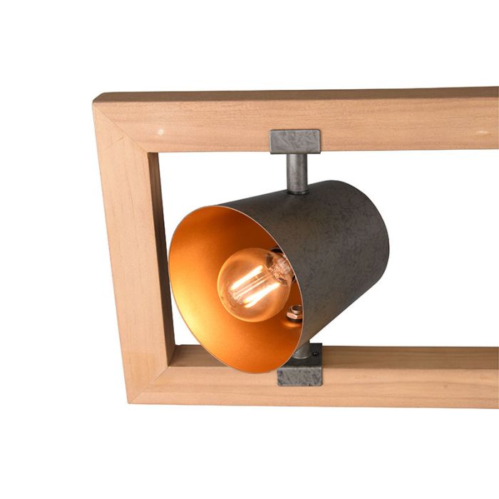 Lampada a sospensione vintage in nichel, Keira