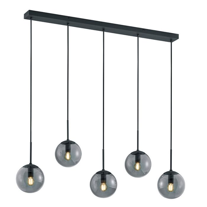 Lampada a sospensione moderna antracite, Resi