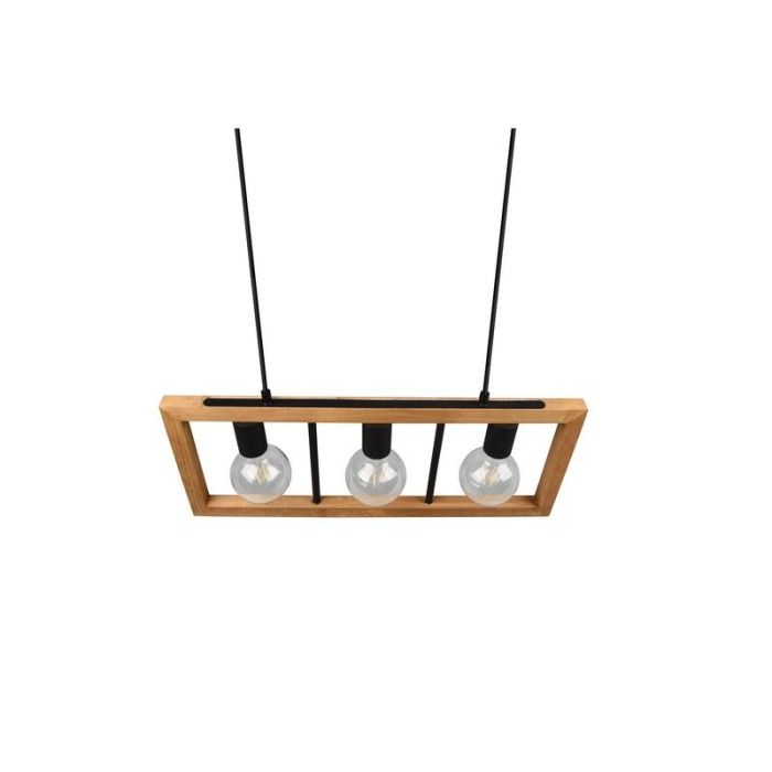 Lampada a sospensione vintage nera, Rafiq