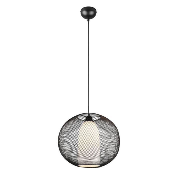 Lampada a sospensione moderna nera, Mariko