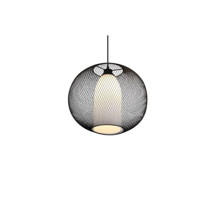 Lampada a sospensione moderna nera, Mariko