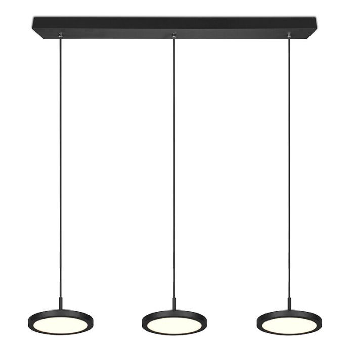 Lampada a sospensione moderna nera, Jakoba, 10W, 3000K LED