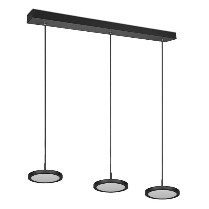 Lampada a sospensione moderna nera, Jakoba, 10W, 3000K LED