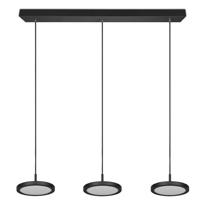 Lampada a sospensione moderna nera, Jakoba, 10W, 3000K LED