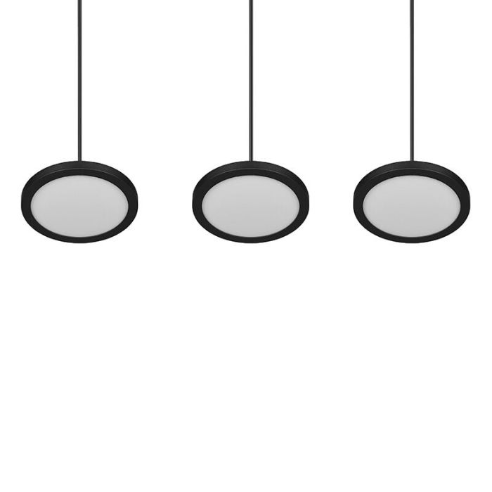 Lampada a sospensione moderna nera, Jakoba, 10W, 3000K LED