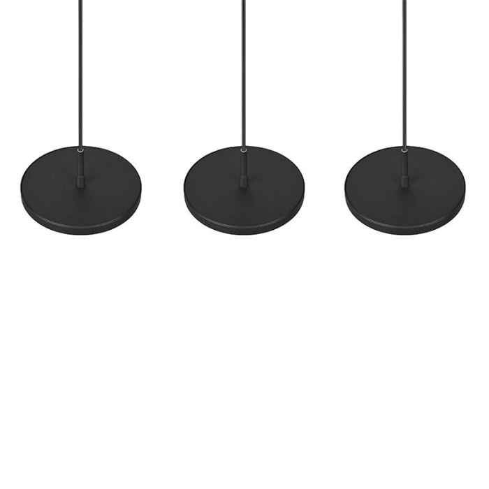 Lampada a sospensione moderna nera, Jakoba, 10W, 3000K LED