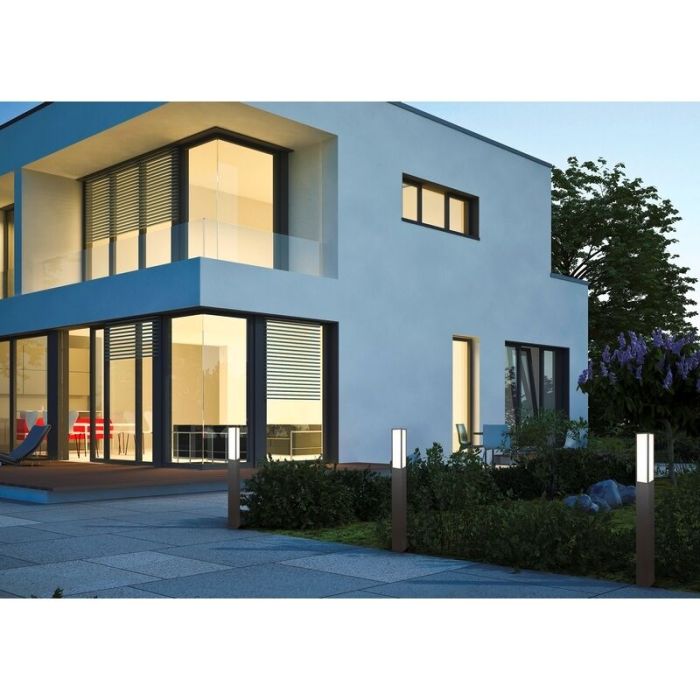 Lampada da esterno moderno antracite, Tessy, 15W, 3000K LED, IP54