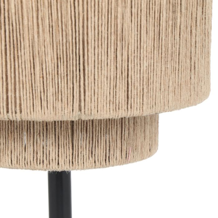 Lampada da tavolo rustica beige, Rinus