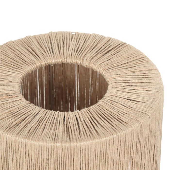 Lampada da tavolo rustica beige, Rinus