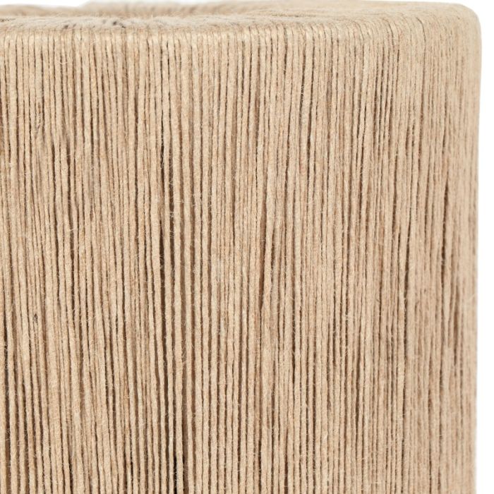 Lampada da tavolo rustica beige, Rinus