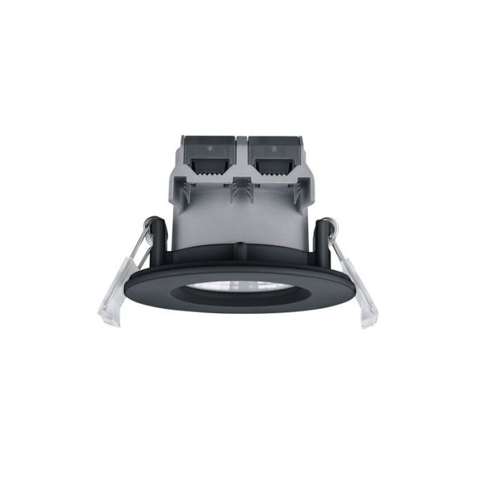 Faretto da incasso per bagno moderno nero, Iman, 5W, 3000K LED, IP65
