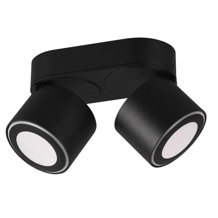 Plafoniera moderna nera, Jorno, 3,5W, 3000K LED