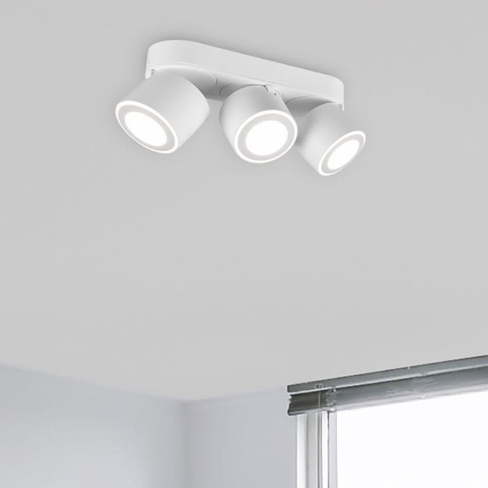 Plafoniera moderna bianca, Jorno, 3,5W, 3000K LED