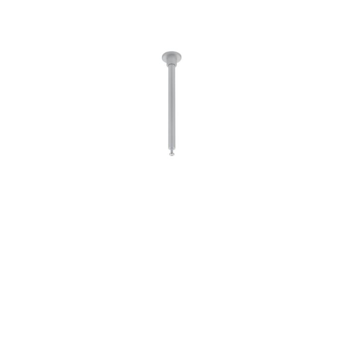 Lampada da sospensione a binario a 2 fasi, 12,5 cm, grigia