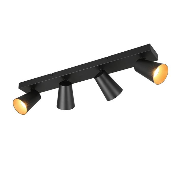 Faretto da soffitto moderno nero, Rawien