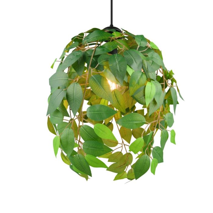Lampada a sospensione per tavolo da pranzo design verde, Urwa