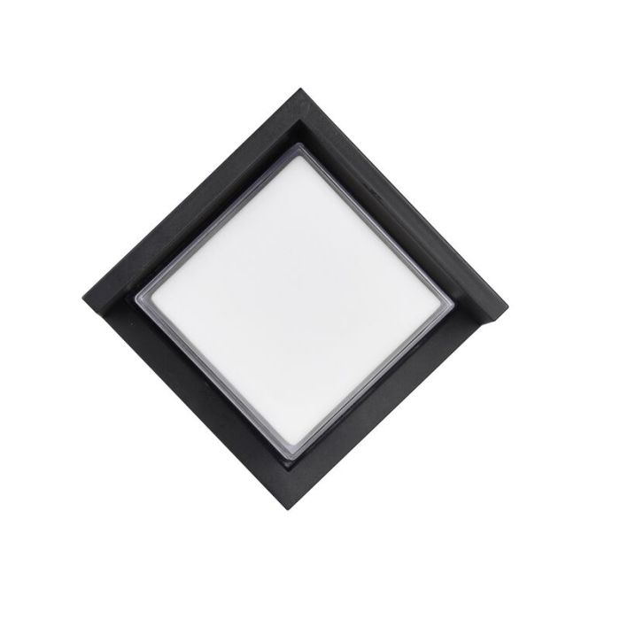 Lampada da esterno bianca in plastica, Riekje, 8W, 3000K LED, IP54