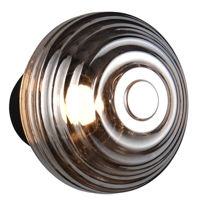 Applique ricaricabile moderna grigia, Walid, 1,5W, 3000K LED, dimmer in 3 fasi