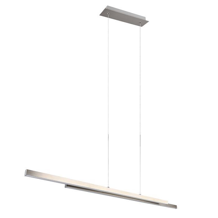 Lampada a sospensione moderna in nichel, Sangeeta, 22W, 3000K LED