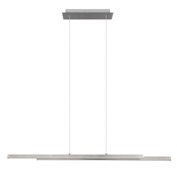Lampada a sospensione moderna in nichel, Sangeeta, 22W, 3000K LED