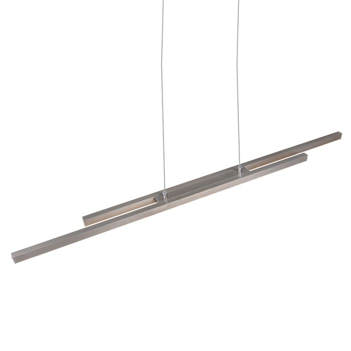 Lampada a sospensione moderna in nichel, Sangeeta, 22W, 3000K LED