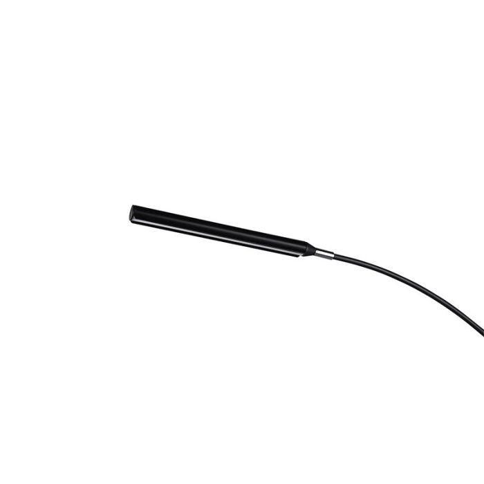 Lampada da terra moderna nera, Ekram, 3,5W, 3000K LED, con interruttore