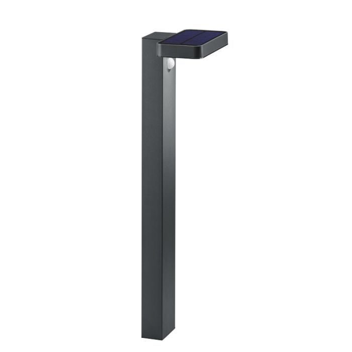 Lampione da giardino con sensore di movimento moderno antracite, Summer, 4,5W, 3000K LED, IP44
